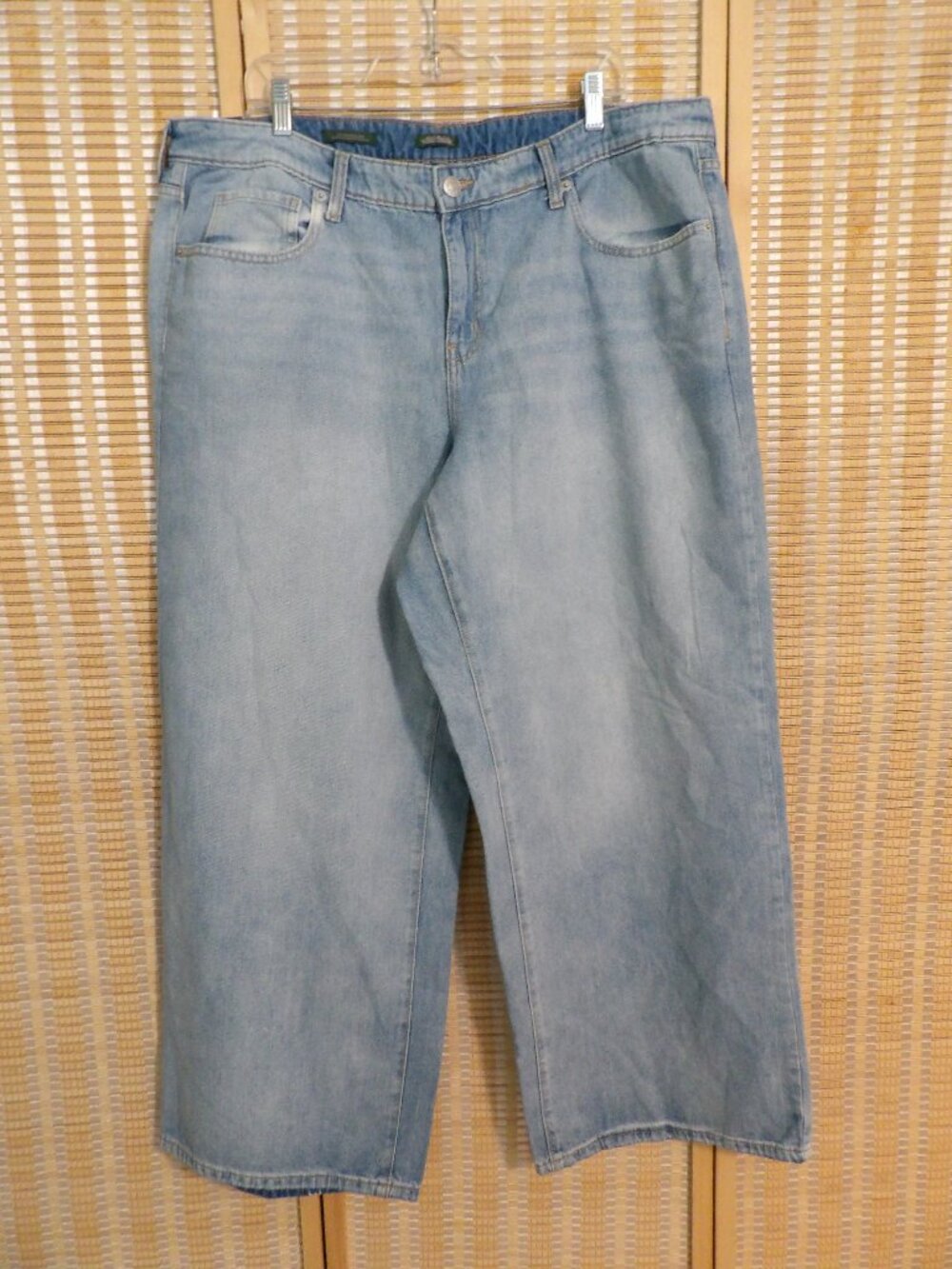 NWT Women's Wild Fable Size 17 Low-Rise Baggy Blue Denim Jeans